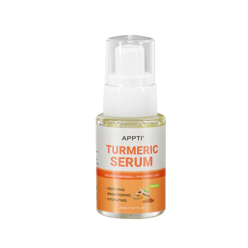 APPTI Anti-Aging Whitening Daily Skincare Organic Vegan Turmeric Skin Care Set