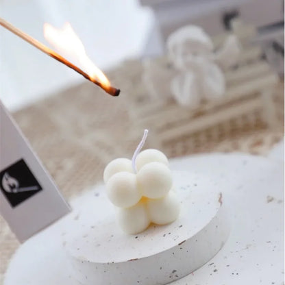 Korean Geometric Scented Soy Wax Candle
