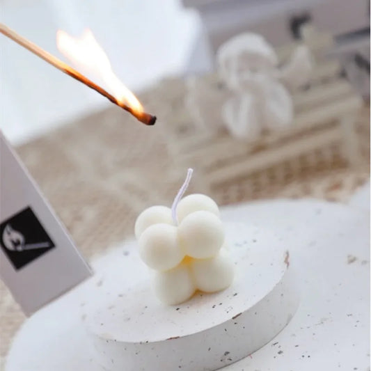 Korean Geometric Scented Soy Wax Candle