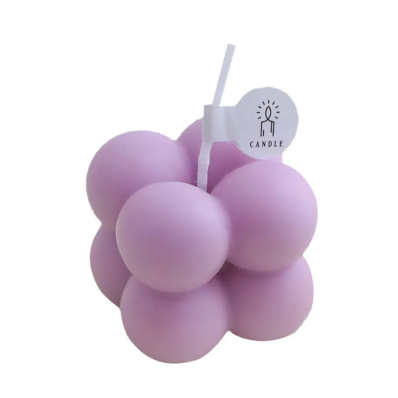 Korean Geometric Scented Soy Wax Candle