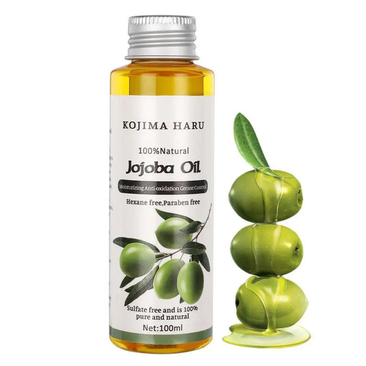 100ml Organic Jojoba Oil: Relaxing Face and Body Massage & Moisturizer