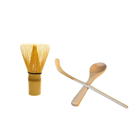 Bamboo Matcha Whisk Set: Traditional Tea-making Tools Kit