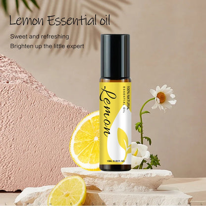 10ML Organic Lemon Essential Oil for Aromatherapy, Bath, and Skin Care
