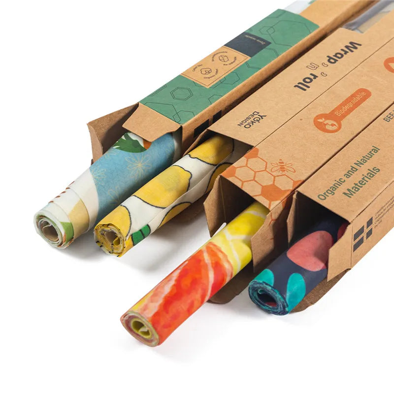 Eco-Friendly Beeswax Food Wrap - 30x100cm