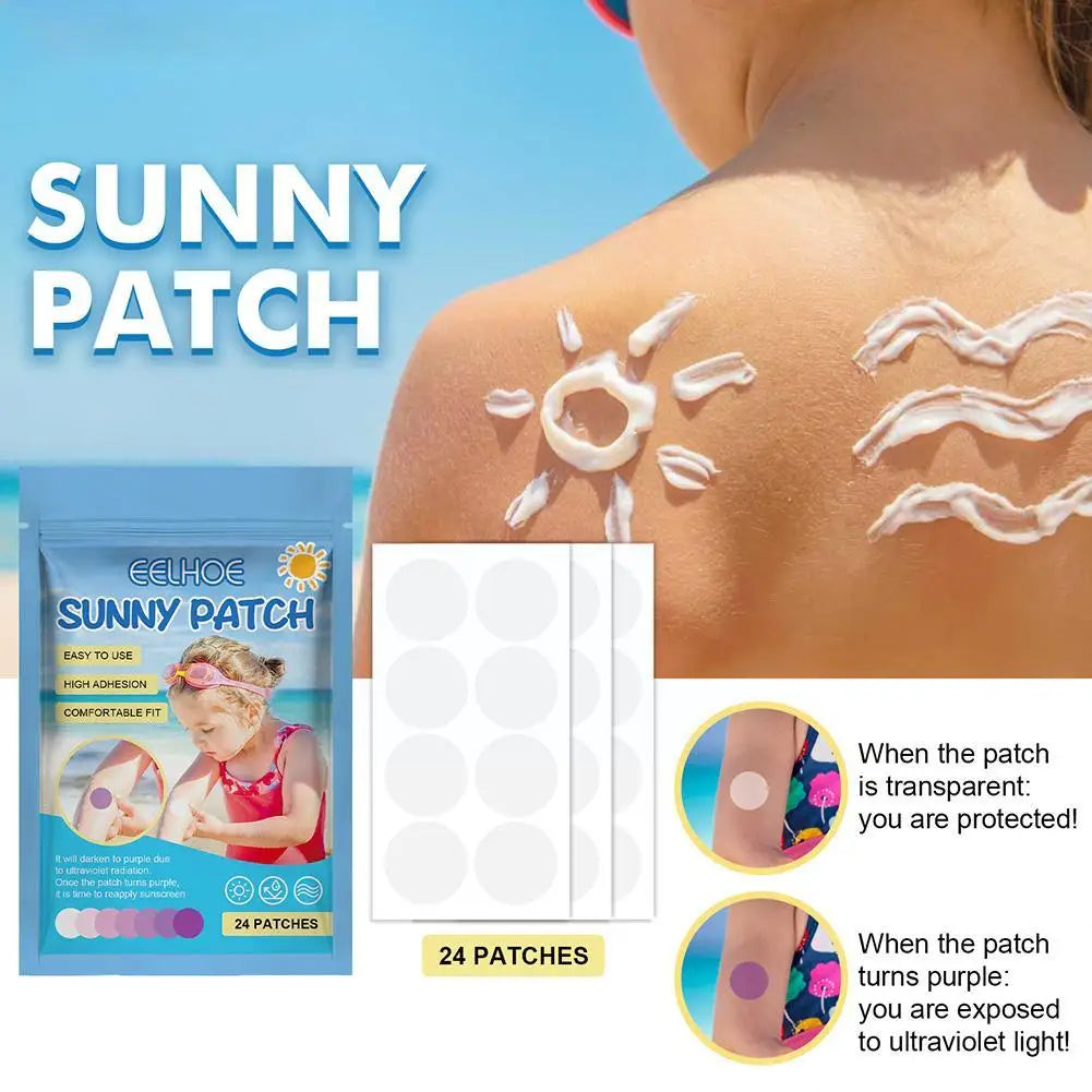Sunscreen Self Patches UV Skin Protection