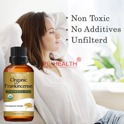 30ML Organic Frankincense Essential Oil: Pure & Therapeutic Grade for Aromatherapy