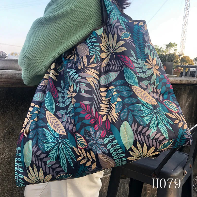 Large Reusable Tote Bags for Women - High-Quality, Washable, Solid Colors