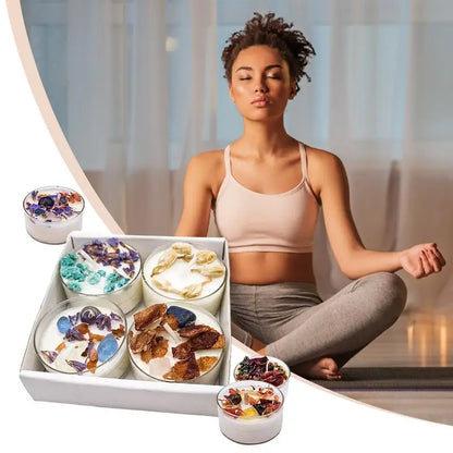 Aromatherapy Soy Candle Set: Relaxing Natural Scented Candles