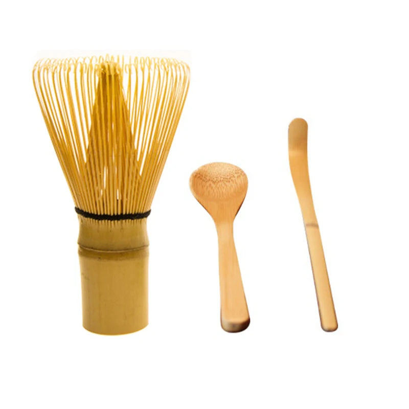 Bamboo Matcha Whisk Set: Traditional Tea-making Tools Kit