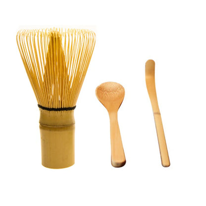 Bamboo Matcha Whisk Set: Traditional Tea-making Tools Kit