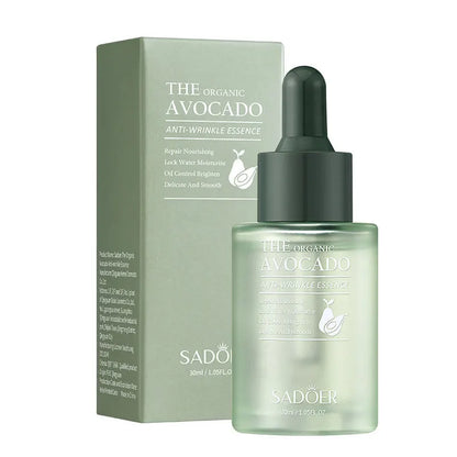 Avocado Oil Facial Serum: Organic Anti-Wrinkle & Acne Rejuvenation Essence