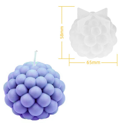 Geometric Candle and Soap Mold Set for DIY Crafts