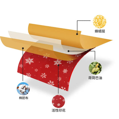 Eco-Friendly Beeswax Food Wrap - 30x100cm