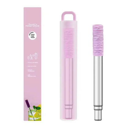Reusable Milk Tea Drinking Straws