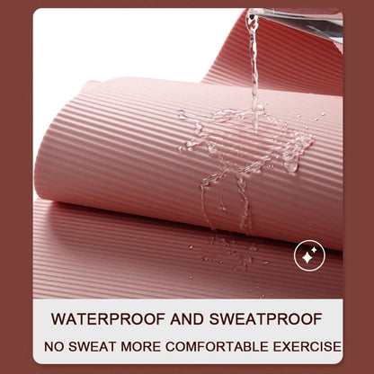185*60CM Thick Non-slip Yoga Mat High-density Sports Fitness Mat For Home Sports Pilates Gymnastics Exercise Gymnastics
