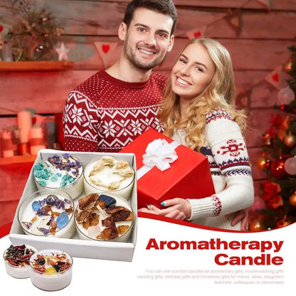 Aromatherapy Soy Candle Set: Relaxing Natural Scented Candles