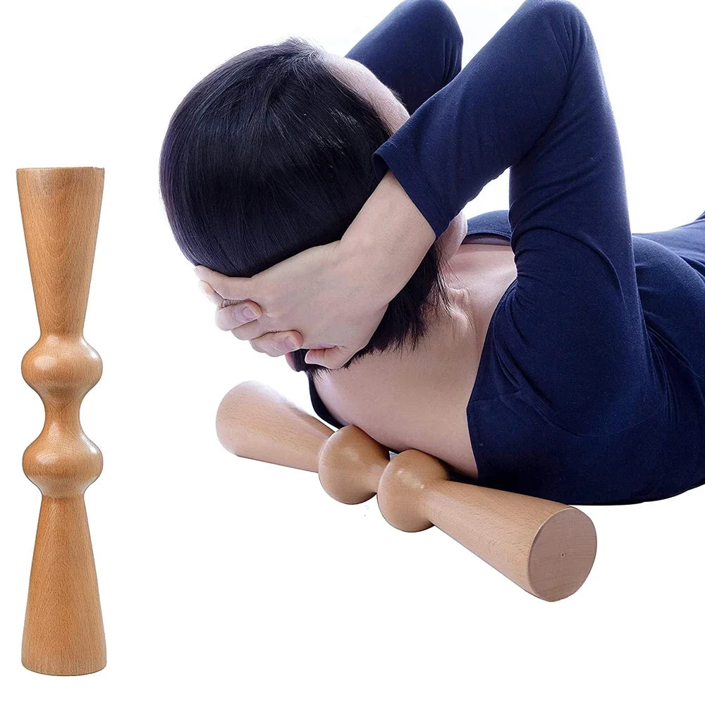 Wood Therapy Massage Set: Gua Sha Body Sculpting Tools for Cellulite and Muscle Pain