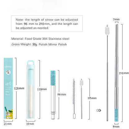 Reusable Milk Tea Drinking Straws