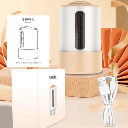Grow & Glow: 2-in-1 Hair Therapy System - Oil Applicator & Scalp Revitalizer