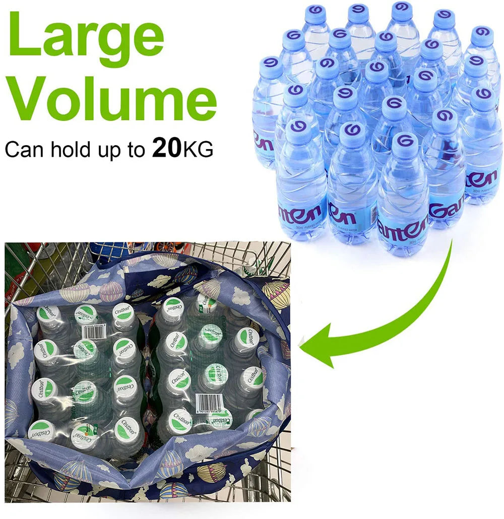 Large Reusable Tote Bags for Women - High-Quality, Washable, Solid Colors