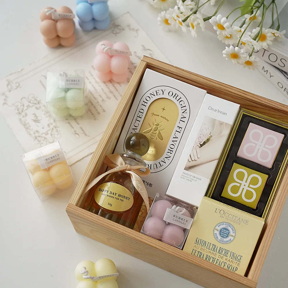 Korean Geometric Scented Soy Wax Candle