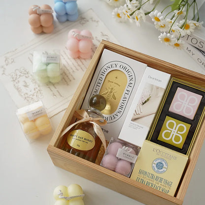 Korean Geometric Scented Soy Wax Candle