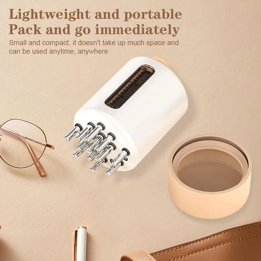Grow & Glow: 2-in-1 Hair Therapy System - Oil Applicator & Scalp Revitalizer
