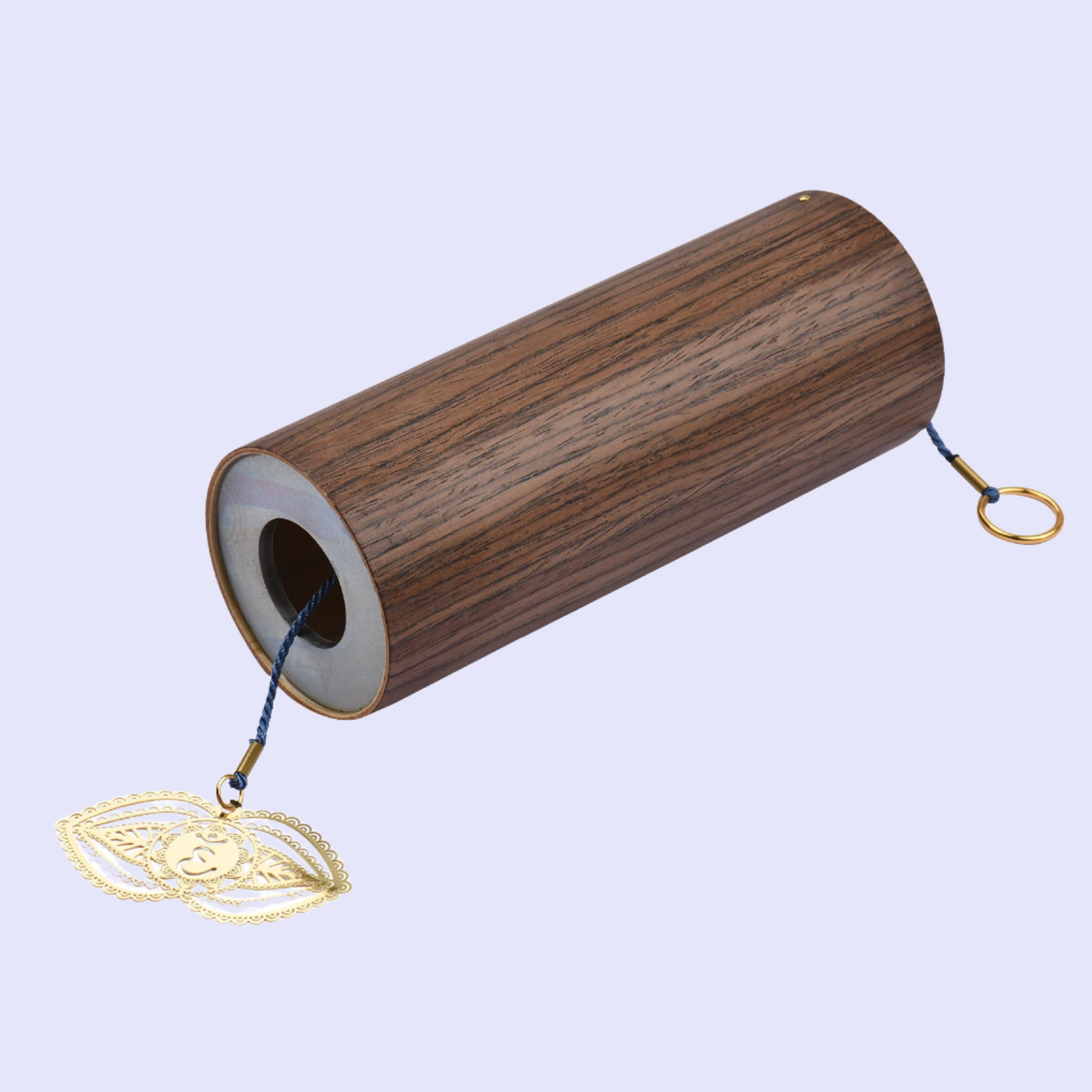 Bamboo Chakra Wind Chime for Outdoor Meditation and Decor